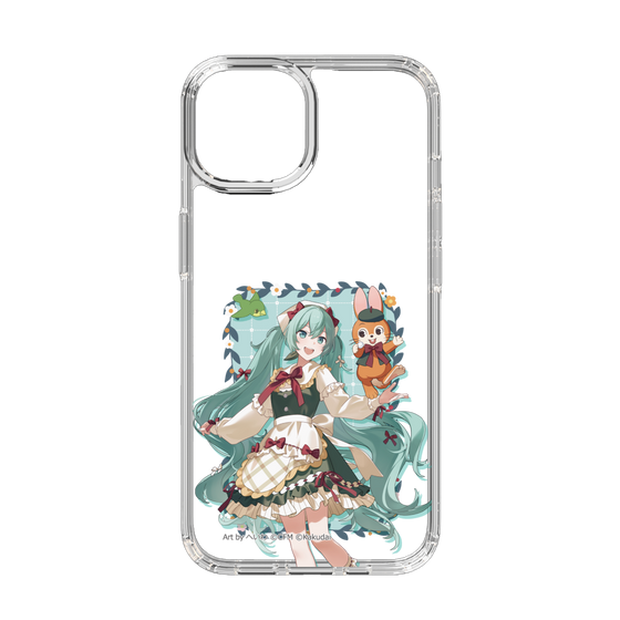 Slim Protection Case［ Hatsune Miku × Kuppy Ramune – Hatsune Miku × Kuppy – Full-body Illustration 1 ］