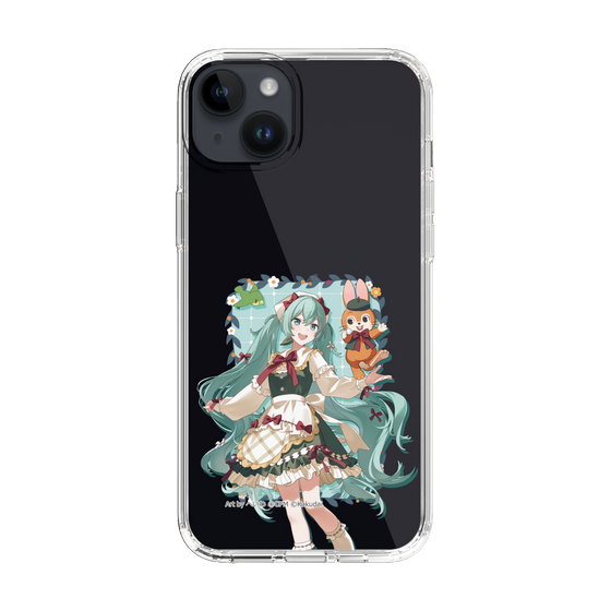 Slim Protection Case［ Hatsune Miku × Kuppy Ramune – Hatsune Miku × Kuppy – Full-body Illustration 1 ］
