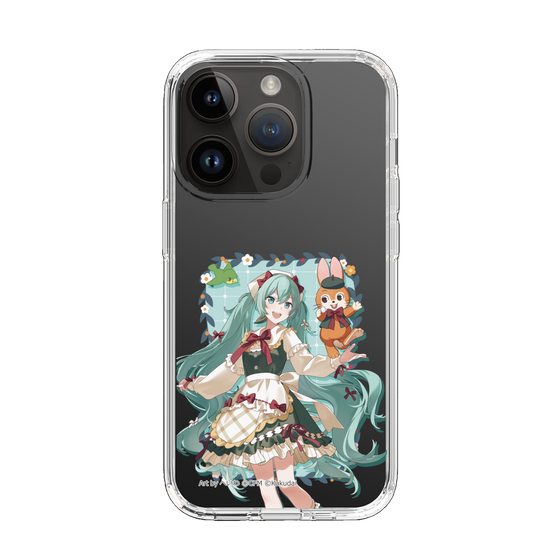 Slim Protection Case［ Hatsune Miku × Kuppy Ramune – Hatsune Miku × Kuppy – Full-body Illustration 1 ］