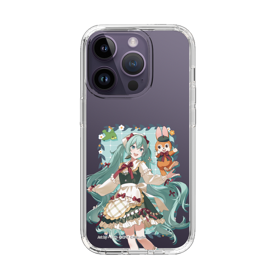 Slim Protection Case［ Hatsune Miku × Kuppy Ramune – Hatsune Miku × Kuppy – Full-body Illustration 1 ］