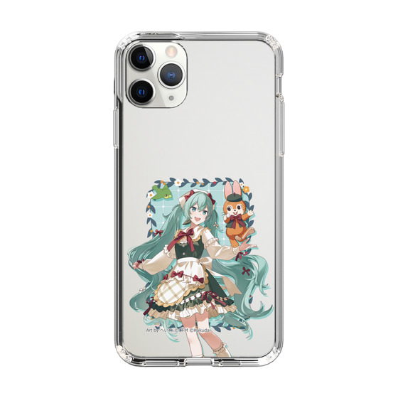 Slim Protection Case［ Hatsune Miku × Kuppy Ramune – Hatsune Miku × Kuppy – Full-body Illustration 1 ］