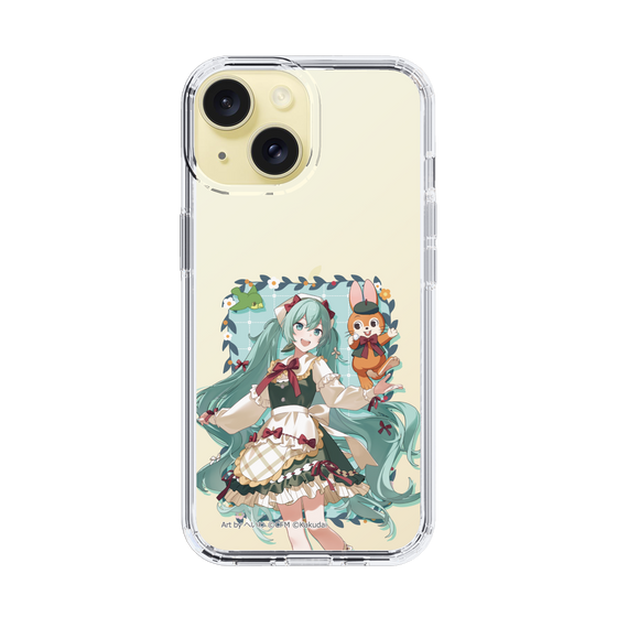 Slim Protection Case［ Hatsune Miku × Kuppy Ramune – Hatsune Miku × Kuppy – Full-body Illustration 1 ］