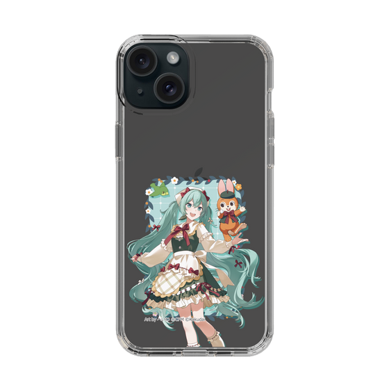 Slim Protection Case［ Hatsune Miku × Kuppy Ramune – Hatsune Miku × Kuppy – Full-body Illustration 1 ］