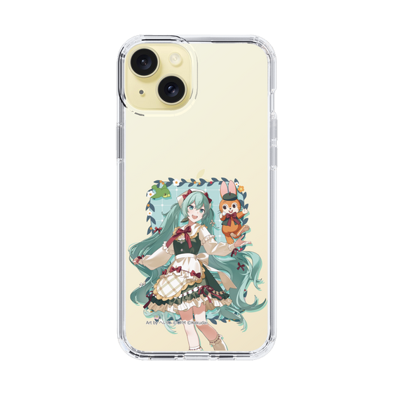 Slim Protection Case［ Hatsune Miku × Kuppy Ramune – Hatsune Miku × Kuppy – Full-body Illustration 1 ］