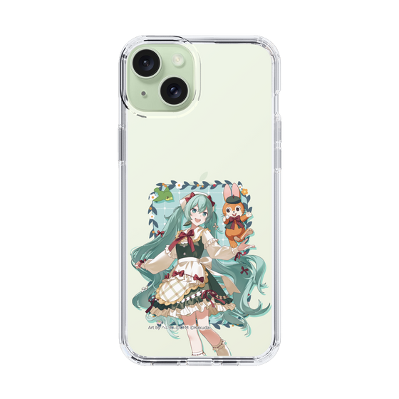 Slim Protection Case［ Hatsune Miku × Kuppy Ramune – Hatsune Miku × Kuppy – Full-body Illustration 1 ］