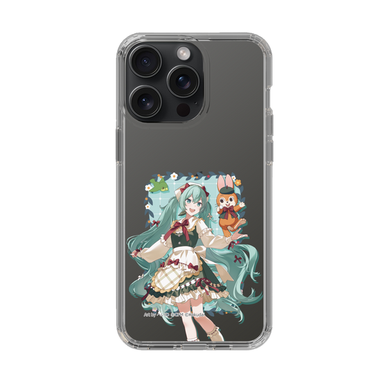 Slim Protection Case［ Hatsune Miku × Kuppy Ramune – Hatsune Miku × Kuppy – Full-body Illustration 1 ］