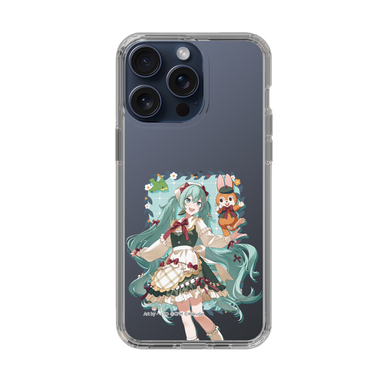 Slim Protection Case［ Hatsune Miku × Kuppy Ramune – Hatsune Miku × Kuppy – Full-body Illustration 1 ］