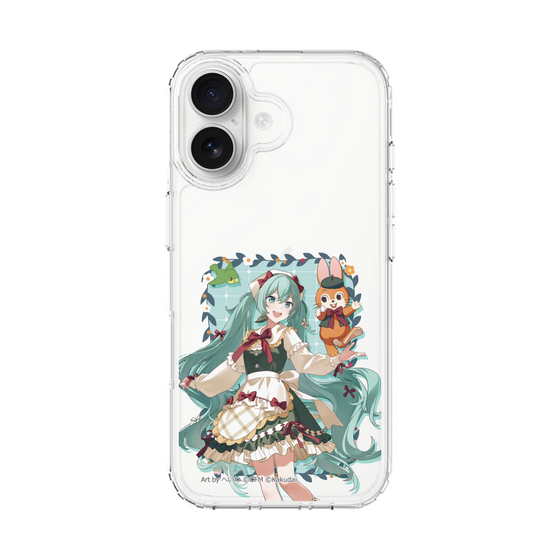 Slim Protection Case［ Hatsune Miku × Kuppy Ramune - Hatsune Miku × Kuppy - Full-body Illustration 1 ］