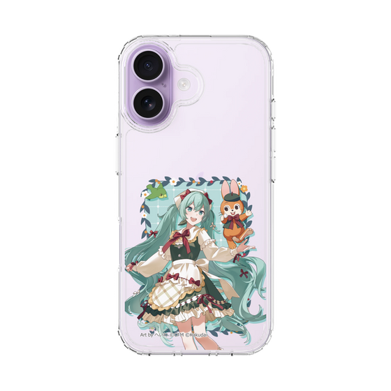 Slim Protection Case［ Hatsune Miku × Kuppy Ramune - Hatsune Miku × Kuppy - Full-body Illustration 1 ］