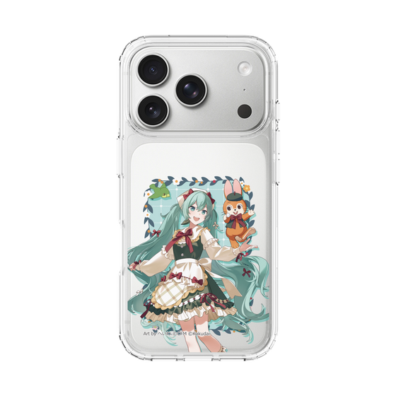Slim Protection Case［ Hatsune Miku × Kuppy Ramune - Hatsune Miku × Kuppy - Full-body Illustration 1 ］