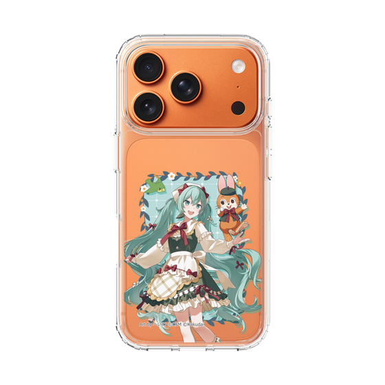 Slim Protection Case［ Hatsune Miku × Kuppy Ramune - Hatsune Miku × Kuppy - Full-body Illustration 1 ］