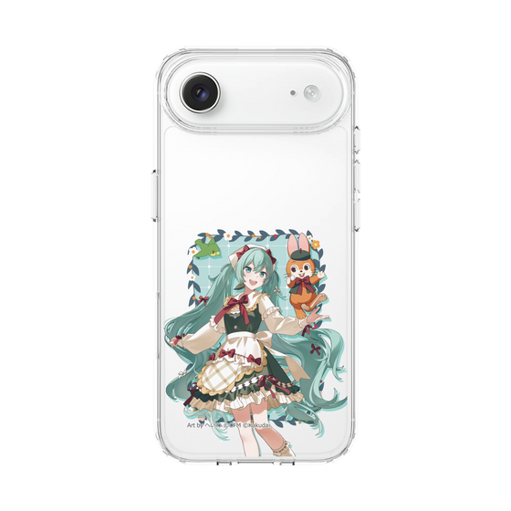 Slim Protection Case［ Hatsune Miku × Kuppy Ramune - Hatsune Miku × Kuppy - Full-body Illustration 1 ］