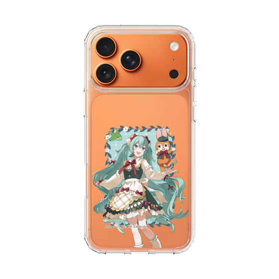 Slim Protection Case［ Hatsune Miku × Kuppy Ramune - Hatsune Miku × Kuppy - Full-body Illustration 1 ］
