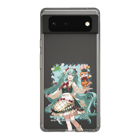 Slim Protection Case［ Hatsune Miku × Kuppy Ramune – Hatsune Miku × Kuppy – Full-body Illustration 1 ］