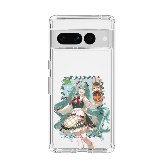 Slim Protection Case［ Hatsune Miku × Kuppy Ramune – Hatsune Miku × Kuppy – Full-body Illustration 1 ］