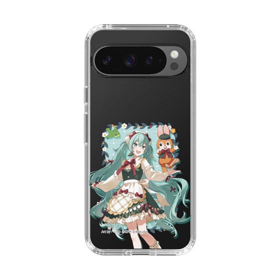 Slim Protection Case［ Hatsune Miku × Kuppy Ramune – Hatsune Miku × Kuppy – Full-body Illustration 1 ］