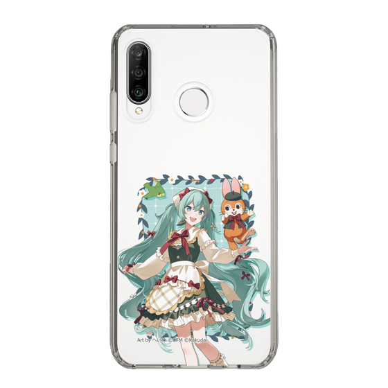 Slim Protection Case［ Hatsune Miku × Kuppy Ramune – Hatsune Miku × Kuppy – Full-body Illustration 1 ］