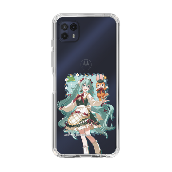 Slim Protection Case［ Hatsune Miku × Kuppy Ramune – Hatsune Miku × Kuppy – Full-body Illustration 1 ］