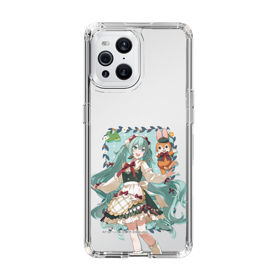 Slim Protection Case［ Hatsune Miku × Kuppy Ramune – Hatsune Miku × Kuppy – Full-body Illustration 1 ］