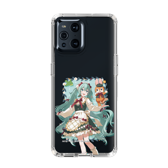 Slim Protection Case［ Hatsune Miku × Kuppy Ramune – Hatsune Miku × Kuppy – Full-body Illustration 1 ］