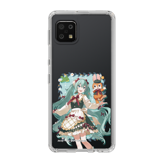 Slim Protection Case［ Hatsune Miku × Kuppy Ramune – Hatsune Miku × Kuppy – Full-body Illustration 1 ］
