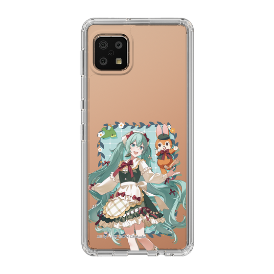 Slim Protection Case［ Hatsune Miku × Kuppy Ramune – Hatsune Miku × Kuppy – Full-body Illustration 1 ］