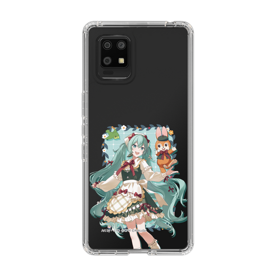 Slim Protection Case［ Hatsune Miku × Kuppy Ramune – Hatsune Miku × Kuppy – Full-body Illustration 1 ］