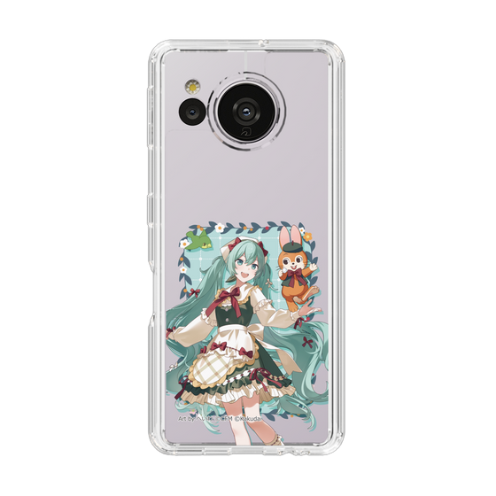 Slim Protection Case［ Hatsune Miku × Kuppy Ramune – Hatsune Miku × Kuppy – Full-body Illustration 1 ］