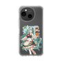 Slim Protection Case［ Hatsune Miku × Kuppy Ramune - Hatsune Miku × Kuppy - Full-body Illustration 1 ］