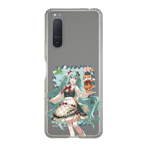 Slim Protection Case［ Hatsune Miku × Kuppy Ramune – Hatsune Miku × Kuppy – Full-body Illustration 1 ］