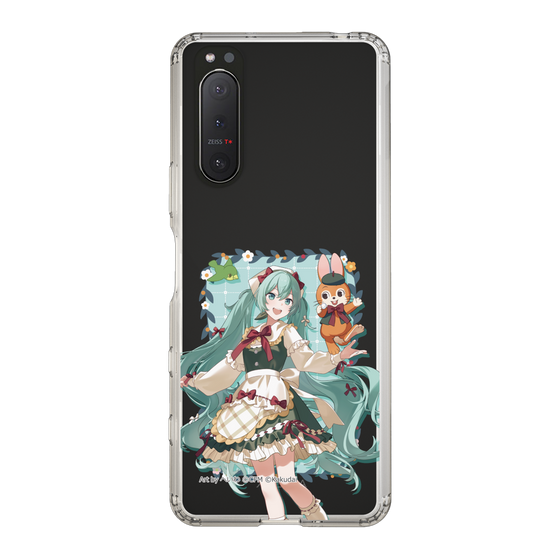 Slim Protection Case［ Hatsune Miku × Kuppy Ramune – Hatsune Miku × Kuppy – Full-body Illustration 1 ］