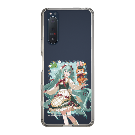 Slim Protection Case［ Hatsune Miku × Kuppy Ramune – Hatsune Miku × Kuppy – Full-body Illustration 1 ］