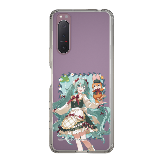 Slim Protection Case［ Hatsune Miku × Kuppy Ramune – Hatsune Miku × Kuppy – Full-body Illustration 1 ］
