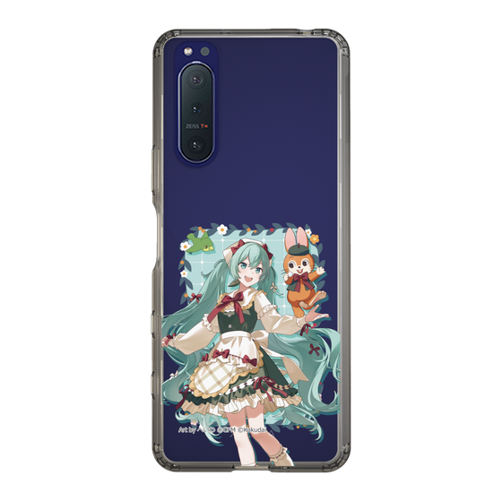 Slim Protection Case［ Hatsune Miku × Kuppy Ramune – Hatsune Miku × Kuppy – Full-body Illustration 1 ］