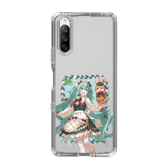 Slim Protection Case［ Hatsune Miku × Kuppy Ramune – Hatsune Miku × Kuppy – Full-body Illustration 1 ］