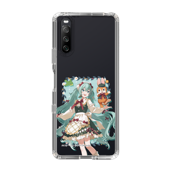 Slim Protection Case［ Hatsune Miku × Kuppy Ramune – Hatsune Miku × Kuppy – Full-body Illustration 1 ］