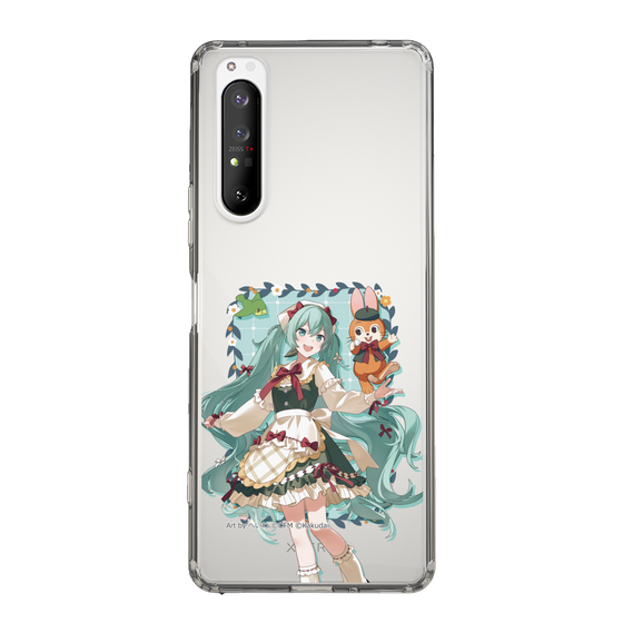 Slim Protection Case［ Hatsune Miku × Kuppy Ramune – Hatsune Miku × Kuppy – Full-body Illustration 1 ］