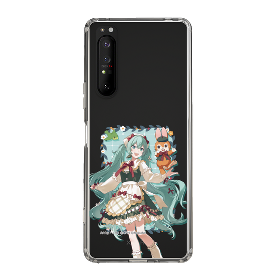 Slim Protection Case［ Hatsune Miku × Kuppy Ramune – Hatsune Miku × Kuppy – Full-body Illustration 1 ］