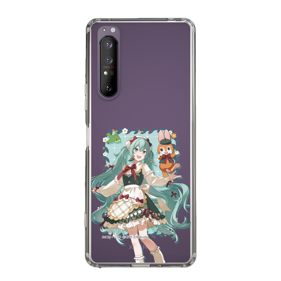 Slim Protection Case［ Hatsune Miku × Kuppy Ramune – Hatsune Miku × Kuppy – Full-body Illustration 1 ］