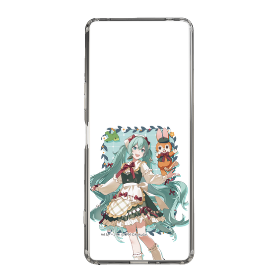 Slim Protection Case［ Hatsune Miku × Kuppy Ramune – Hatsune Miku × Kuppy – Full-body Illustration 1 ］