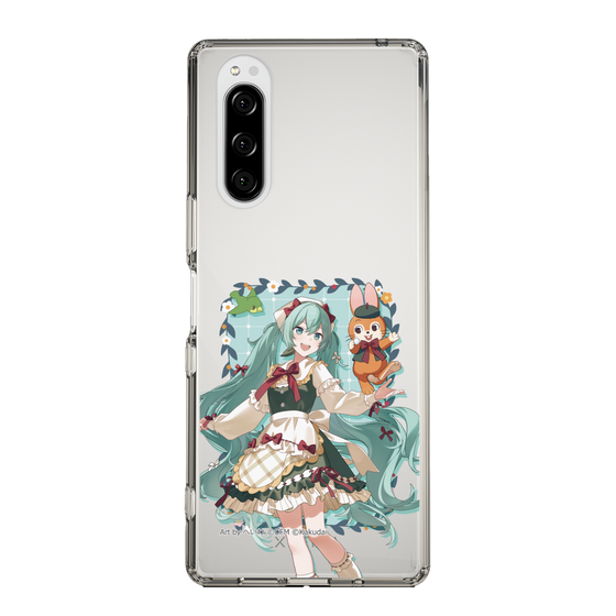 Slim Protection Case［ Hatsune Miku × Kuppy Ramune – Hatsune Miku × Kuppy – Full-body Illustration 1 ］