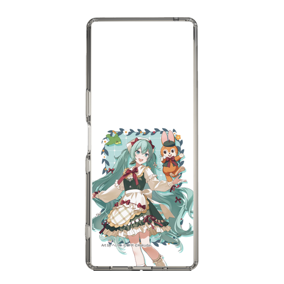 Slim Protection Case［ Hatsune Miku × Kuppy Ramune – Hatsune Miku × Kuppy – Full-body Illustration 1 ］