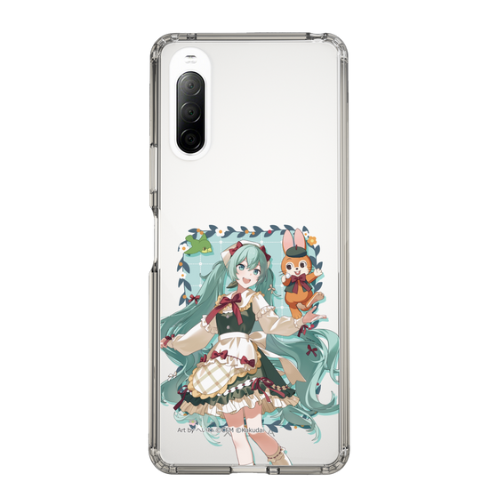 Slim Protection Case［ Hatsune Miku × Kuppy Ramune – Hatsune Miku × Kuppy – Full-body Illustration 1 ］