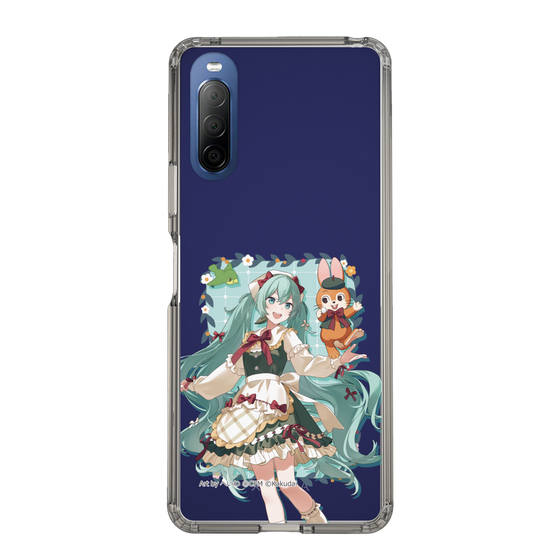 Slim Protection Case［ Hatsune Miku × Kuppy Ramune – Hatsune Miku × Kuppy – Full-body Illustration 1 ］