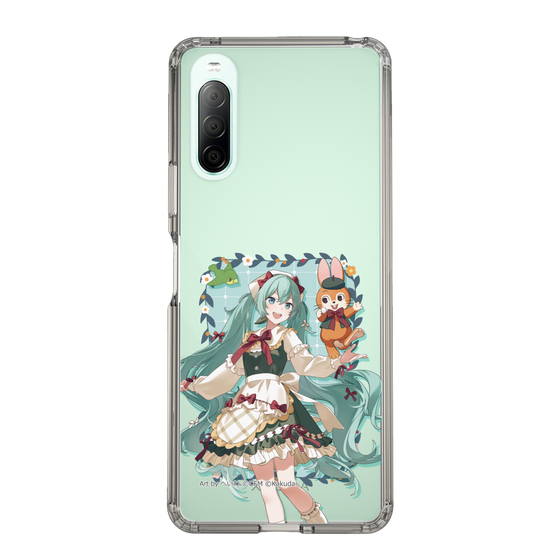 Slim Protection Case［ Hatsune Miku × Kuppy Ramune – Hatsune Miku × Kuppy – Full-body Illustration 1 ］