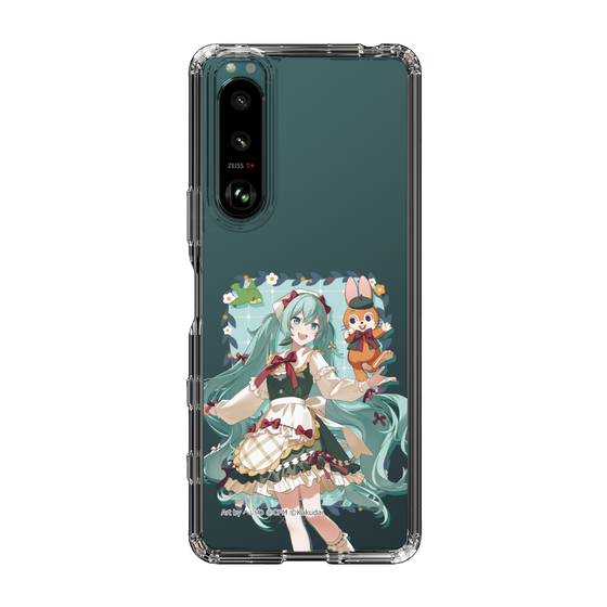 Slim Protection Case［ Hatsune Miku × Kuppy Ramune – Hatsune Miku × Kuppy – Full-body Illustration 1 ］