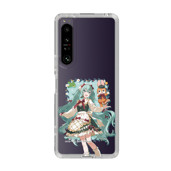 Slim Protection Case［ Hatsune Miku × Kuppy Ramune – Hatsune Miku × Kuppy – Full-body Illustration 1 ］