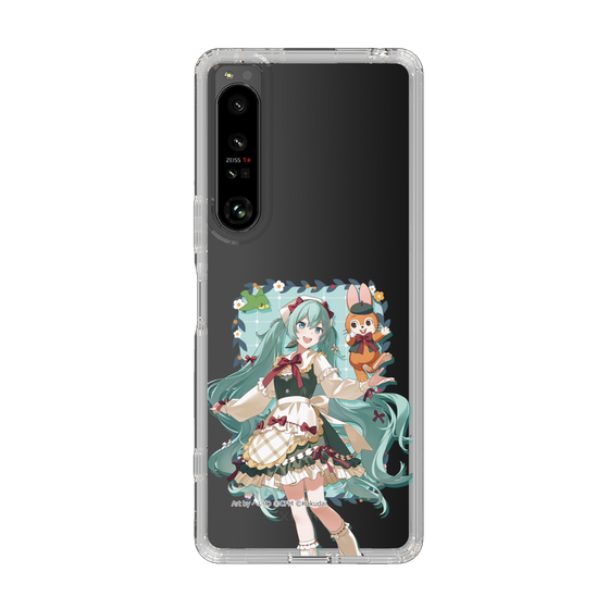 Slim Protection Case［ Hatsune Miku × Kuppy Ramune – Hatsune Miku × Kuppy – Full-body Illustration 1 ］