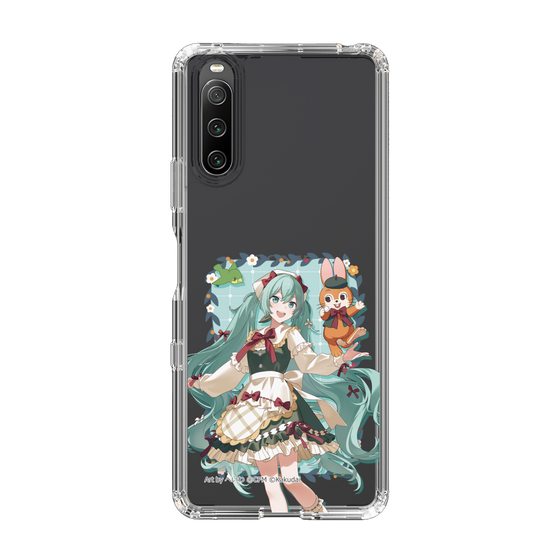 Slim Protection Case［ Hatsune Miku × Kuppy Ramune – Hatsune Miku × Kuppy – Full-body Illustration 1 ］