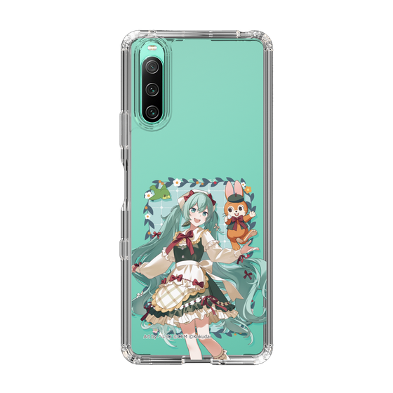 Slim Protection Case［ Hatsune Miku × Kuppy Ramune – Hatsune Miku × Kuppy – Full-body Illustration 1 ］